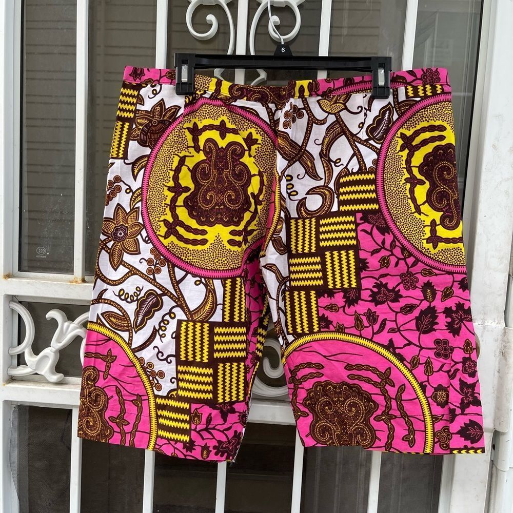African prints shorts
